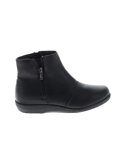 Pre-owned Assorted Brands Ankle Boots In Black