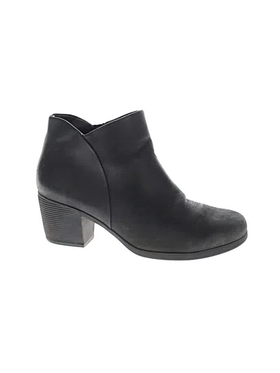 Pre-owned Assorted Brands Ankle Boots In Black