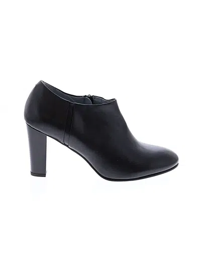 Pre-owned Assorted Brands Ankle Boots In Black