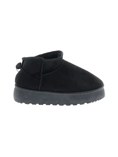 Pre-owned Assorted Brands Ankle Boots In Black