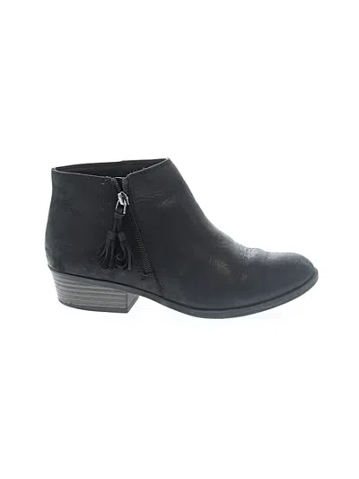 Pre-owned Assorted Brands Ankle Boots In Black