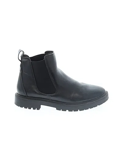 Pre-owned Assorted Brands Ankle Boots In Black