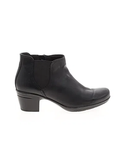Pre-owned Assorted Brands Ankle Boots In Black