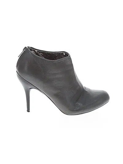 Pre-owned Assorted Brands Ankle Boots In Black