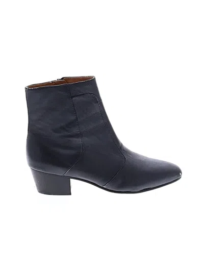 Pre-owned Assorted Brands Ankle Boots In Black