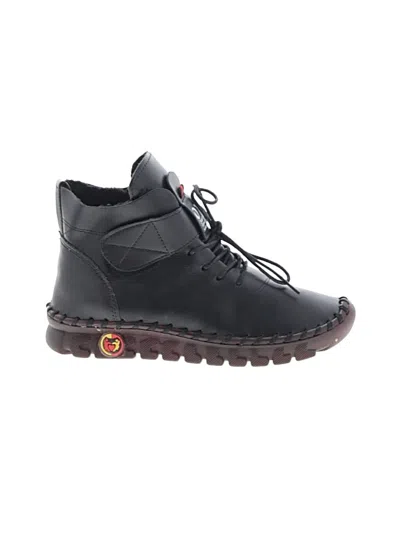 Pre-owned Assorted Brands Ankle Boots In Black