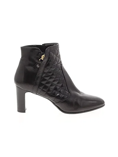 Pre-owned Assorted Brands Ankle Boots In Black