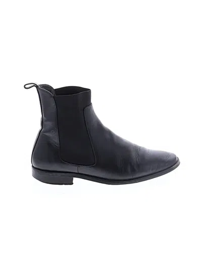 Pre-owned Assorted Brands Ankle Boots In Black