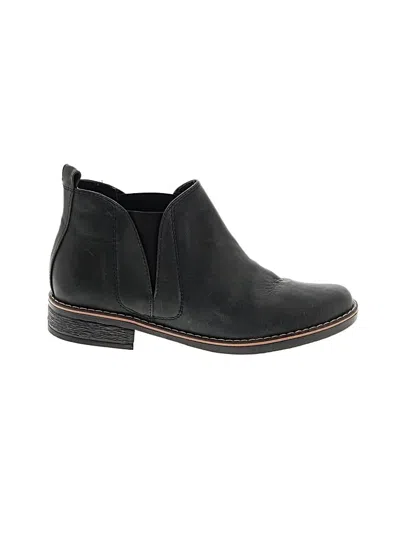 Pre-owned Assorted Brands Ankle Boots In Black
