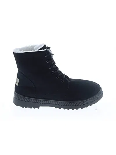 Pre-owned Assorted Brands Ankle Boots In Black