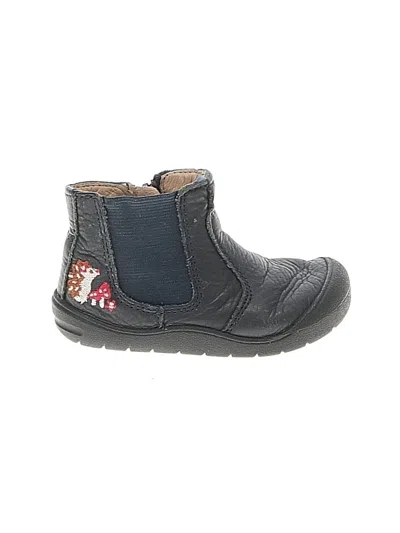 Pre-owned Assorted Brands Kids' Ankle Boots In Blue