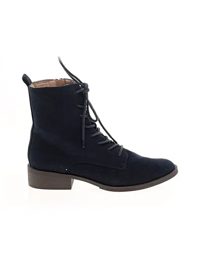 Pre-owned Assorted Brands Ankle Boots In Blue