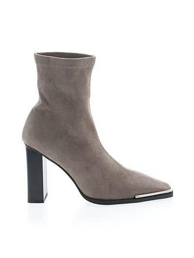 Pre-owned Assorted Brands Ankle Boots In Brown