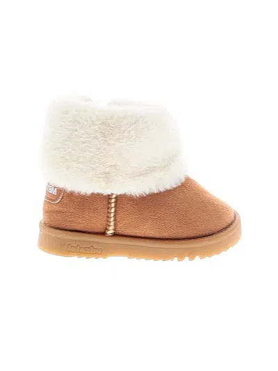 Pre-owned Assorted Brands Kids' Ankle Boots In Brown