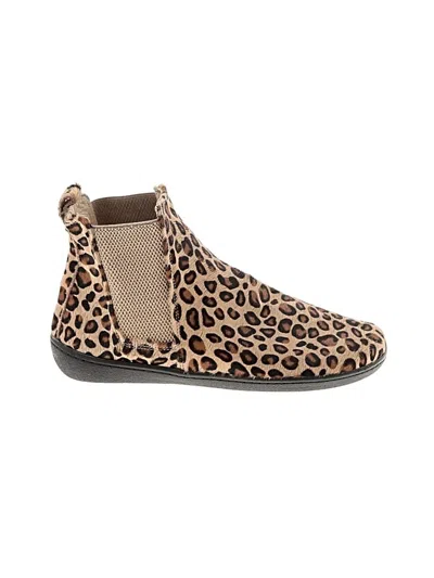Pre-owned Assorted Brands Ankle Boots In Brown