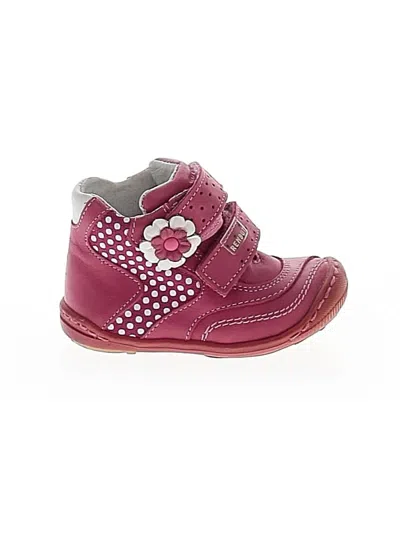 Pre-owned Assorted Brands Kids' Ankle Boots In Burgundy