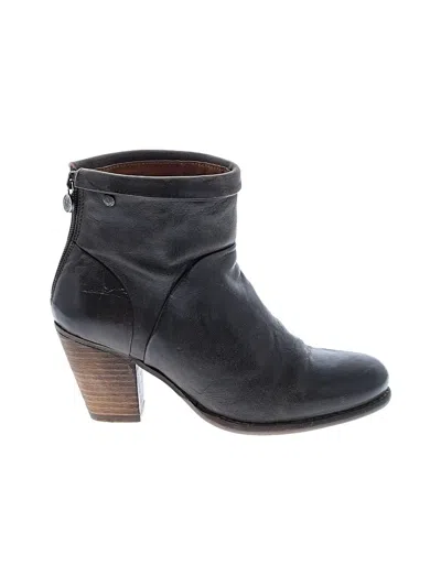 Pre-owned Assorted Brands Ankle Boots In Gray