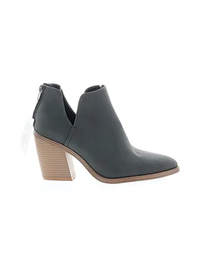 Pre-owned Assorted Brands Ankle Boots In Gray