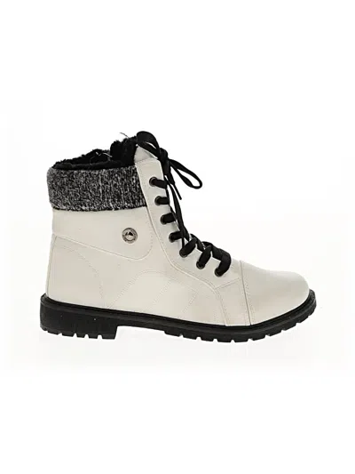Pre-owned Assorted Brands Ankle Boots In Gray