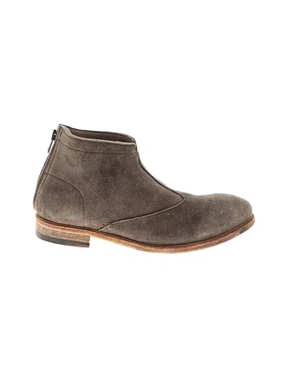Pre-owned Assorted Brands Ankle Boots In Gray