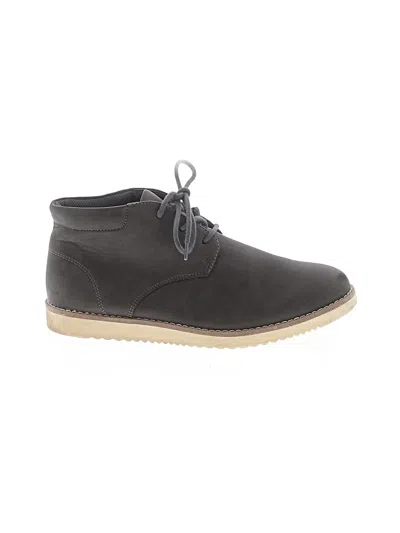 Pre-owned Assorted Brands Ankle Boots In Gray