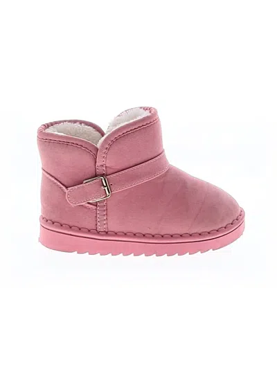 Pre-owned Assorted Brands Kids' Ankle Boots In Pink