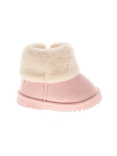 Pre-owned Assorted Brands Kids' Ankle Boots In Pink