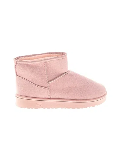 Pre-owned Assorted Brands Ankle Boots In Pink