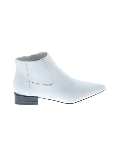 Pre-owned Assorted Brands Ankle Boots In White