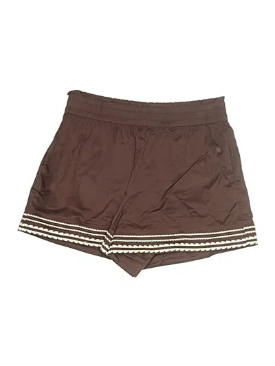 Pre-owned Assorted Brands Athletic Shorts In Brown