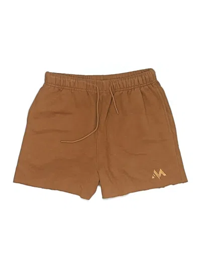 Pre-owned Assorted Brands Athletic Shorts In Brown