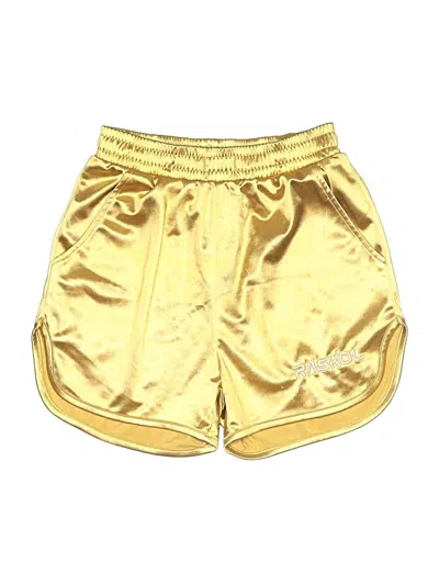 Pre-owned Assorted Brands Athletic Shorts In Gold