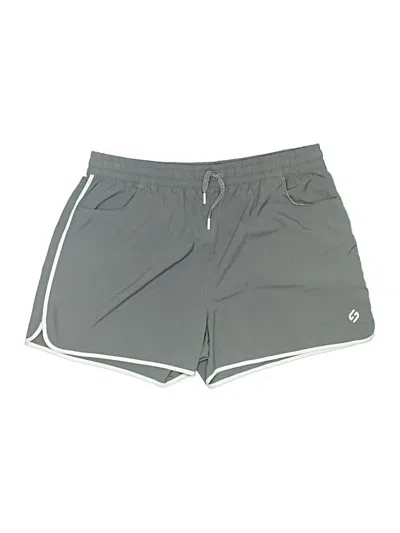 Pre-owned Assorted Brands Athletic Shorts In Gray
