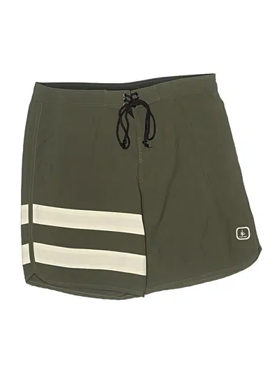 Pre-owned Assorted Brands Athletic Shorts In Green