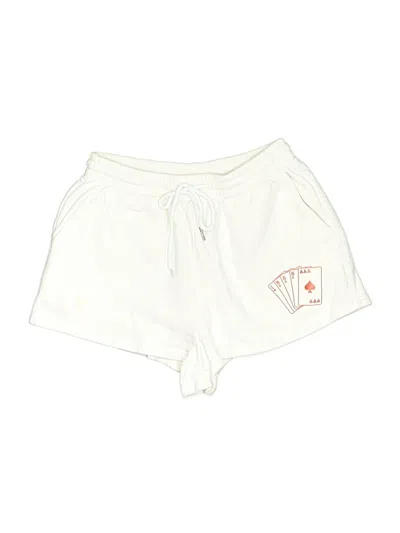 Pre-owned Assorted Brands Athletic Shorts In Ivory