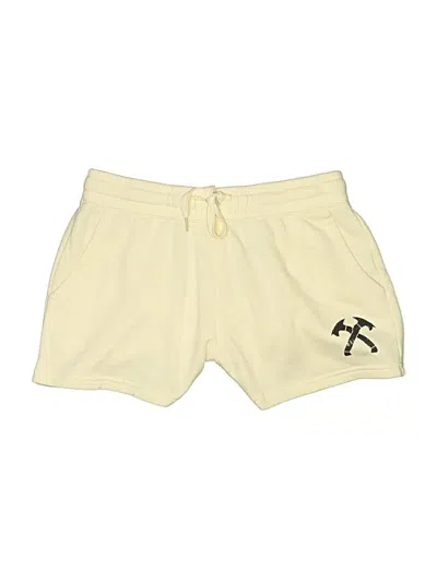 Pre-owned Assorted Brands Athletic Shorts In Ivory