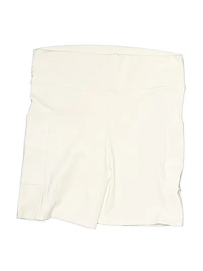 Pre-owned Assorted Brands Athletic Shorts In Ivory