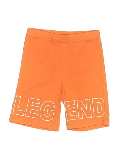 Pre-owned Assorted Brands Kids' Athletic Shorts In Orange