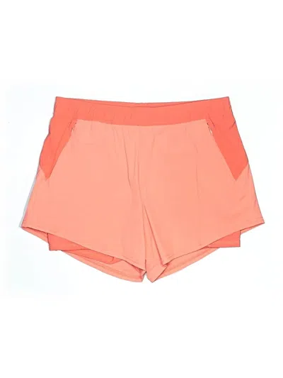 Pre-owned Assorted Brands Athletic Shorts In Orange