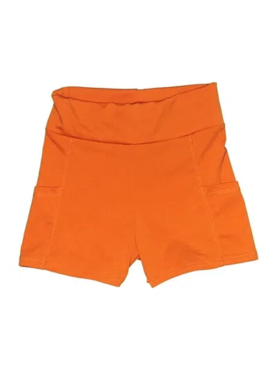 Pre-owned Assorted Brands Athletic Shorts In Orange