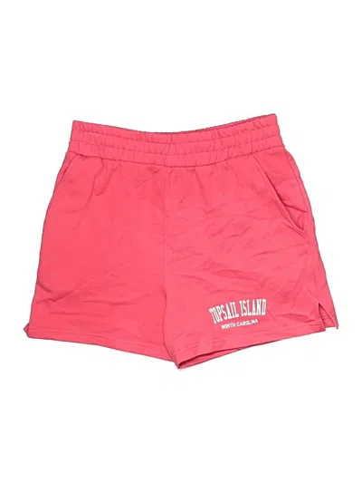 Pre-owned Assorted Brands Athletic Shorts In Pink
