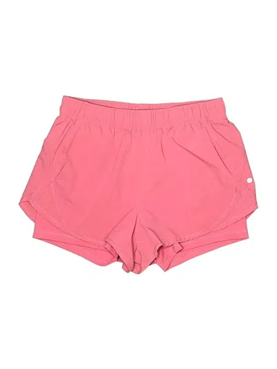 Pre-owned Assorted Brands Athletic Shorts In Pink