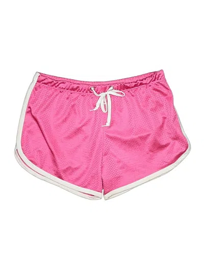 Pre-owned Assorted Brands Athletic Shorts In Pink