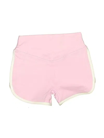 Pre-owned Assorted Brands Athletic Shorts In Pink