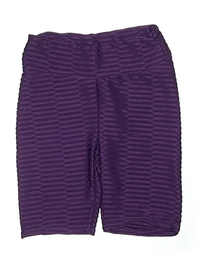 Pre-owned Assorted Brands Athletic Shorts In Purple