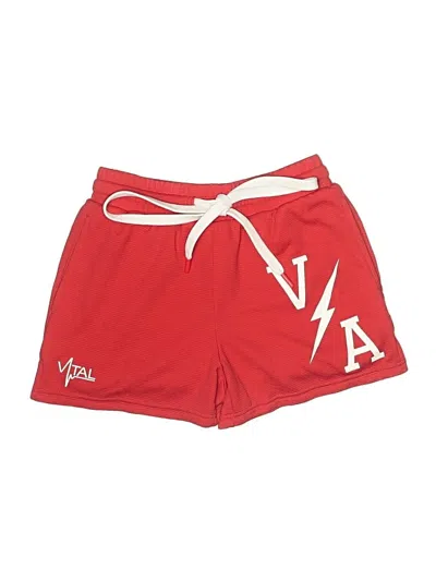 Pre-owned Assorted Brands Athletic Shorts In Red