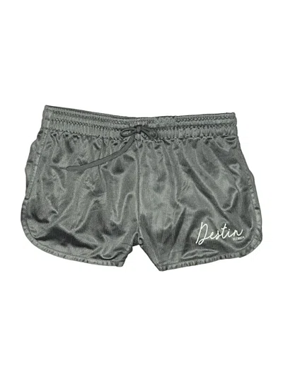 Pre-owned Assorted Brands Athletic Shorts In Silver