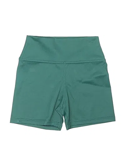 Pre-owned Assorted Brands Athletic Shorts In Teal