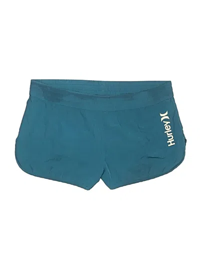 Pre-owned Assorted Brands Athletic Shorts In Teal