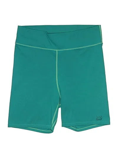 Pre-owned Assorted Brands Athletic Shorts In Teal